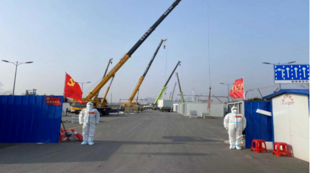 防疫接力，勇戰(zhàn)疫情——鞍勤、溫泉集團全力保障健康驛站項目建設